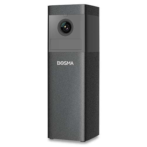 BOSMA X1 HOME SECURITY CAMERA WIFI INDOOR CAMERA SUPER WIDE ANGLE 360 - BLACK - Like New