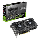ASUS Dual GeForce RTX™ 4070 Super EVO OC Edition 12GB GDDR6X - Black - Like New