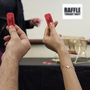 Midway Monsters 2,000 Red Two Part Double Roll Raffle Tickets 50/50 B004MSSWQA - Brand New