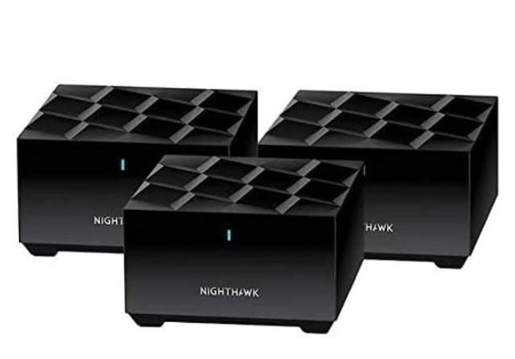 Netgear Nighthawk Whole Home Mesh WiFi 6 System 3 Pack BLACK - Scratch & Dent