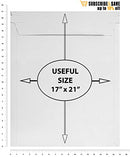 Rigid Mailers 17x21 Paperboard mailers 17 x 21 Pack of 5 - White - Brand New