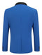 COOFANDY MENS TUXEDO JACKET WEDDING SUIT JACKET SLIM FIT BLAZER - M - ROYAL BLUE - Brand New