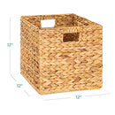 Best Choice Products 12x12in Hyacinth Baskets Rustic Set Of 5 Multipurpose - Brand New