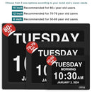 American Lifetime Dementia Clock 2025 Large Digital Display for Seniors - Like New