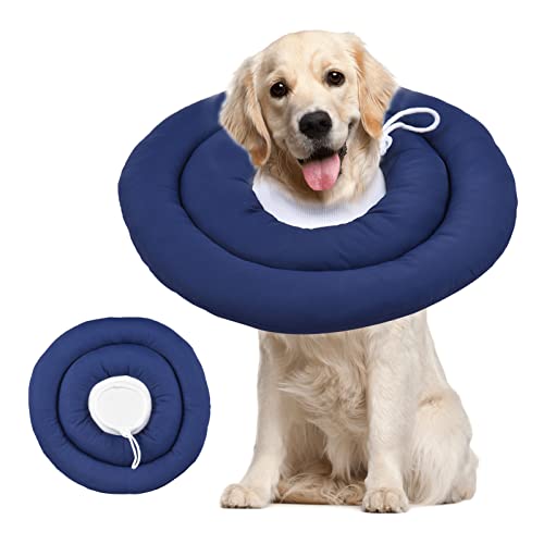 YUHOME DONUT COLLAR NECK ADJUSTABLE NECK DRAWSTRING WATERPRROF DIAMETER 30CM - Like New