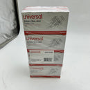 UNIVERSAL 100 PAPER CIPS -JUMBO NON-SKID/8 PACKS - SILVER - Brand New