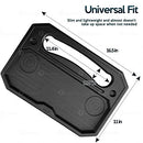 ZONE TECH STEERING WHEEL TRAY DESK - MULTI-FUNCTIONAL BLACK PORTABLE VEHICLE - Like New