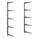 DELTA HEAVY DUTY LUMBER STORAGE RACK BY DELTA CYCLE - steel (16" 5-Tier Gray) - Brand New