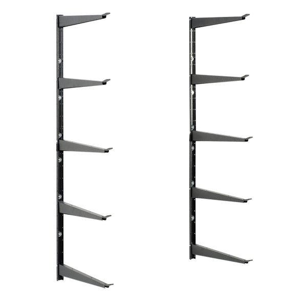 DELTA HEAVY DUTY LUMBER STORAGE RACK BY DELTA CYCLE - steel (16" 5-Tier Gray) - Brand New