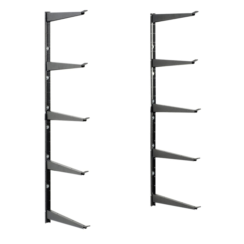 DELTA HEAVY DUTY LUMBER STORAGE RACK BY DELTA CYCLE - steel (16" 5-Tier Gray) - Brand New