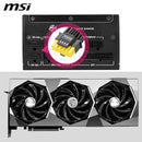 MSI MPG-A850GS PCIE5 FULLY MODULAR GAMING 850W POWER SUPPLY 80+ GOLD - BLACK - Like New