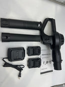 KONGMAD 21V Cordless Leaf Blower 2 Batteries and Charger 160MPH CFJ10-MT - BLACK Like New