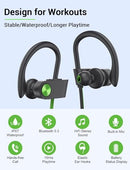 Strive Bluetooth 5.3 Headphones Wireless Sports In-Ear Earbuds Waterproof - Like New