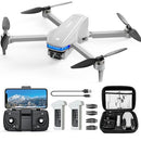 PLEGBLE GPS DRONES WITH CAMERA FOR ADULTS 4K BRUSHLESS MOTOR FPV PL-715 - GRAY - Like New