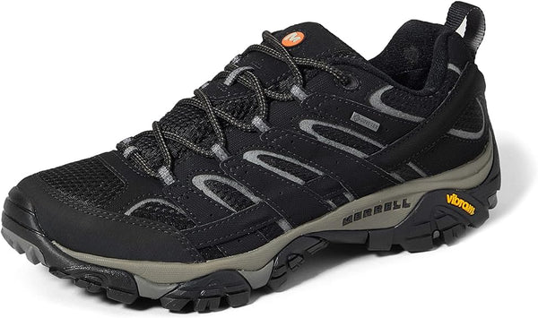 J06037 Men's Moab 2 GORE-TEX Hiking Shoe BLACK Size 12 Like New