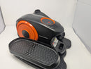 GENERIC UNDER DESK MOTORIZED ELLIPTICAL LEG EXERCISE TRAINER - BLACK/ORANGE - Brand New