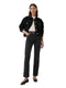 GAP WOMEN'S HIGH RISE STRAIGHT FIT DENIM JEANS SIZE: WOMEN 29 WASHED BLACK - Brand New