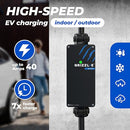 Grizzl-E Mini Connect Level 1-2 Portable Electric Vehicle EV Charger - Brand New