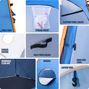 Standalone Privacy Pop Up Shower, Portable Potty, Natural Access, Outdoor, 40501 - Like New