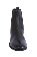 KENNETH COLE REACTION WOMEN'S SALT CHELSEA ANKLE BOOT - SIZE 5 - BLACK LEATHER - Like New