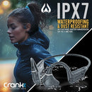 WILDHORN CRANK BONE CONDUCTION HEADPHONES BLUETOOTH 5.4 IPX7 WATERPROOF - Like New