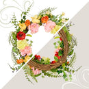 NATIONAL TREE COMPANY 22 INCH BRANCH WREATH MULTICOLOR - MULTICOLOR - Brand New