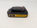 LONG FIT REPLACE FOR DEWALT 20V MAX BATTERY 3.0-AH 2-PACK - BLACK/RED/YELLOW - Like New