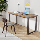 TOPSKY Computer Desk 59" Large Office Desk, Gaming Desk Writing Desk - Brown - Brand New