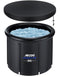 JECOO COLD PLUNGE TUB 90 GALLONS LARGE ICE BATH MULTIPLE LAYERED - BLACK - Like New