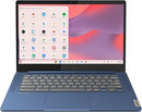 LENOVO IDEAPAD SLIM 3 14" FHD KOMPANIO 520 4GB 64GB EMMC CHROME OS - ABYSS BLUE - Like New