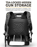 TradeSmart Gun Range Backpack with 3TSA Locks Range Bag for Guns B0BBN5K53L - Brand New