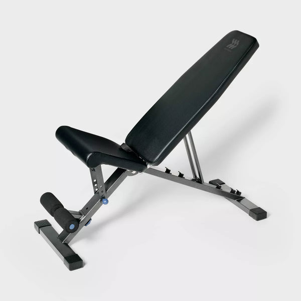 ALL IN MOTION ADJUSTABLE WEIGHT BENCH  ALL IN MOTION IRON FRAME - BLACK/GRAY - Like New