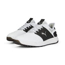 37634906 PUMA Men's Golf Shoe White/Black/Puma Silver Size 8.5 - Like New