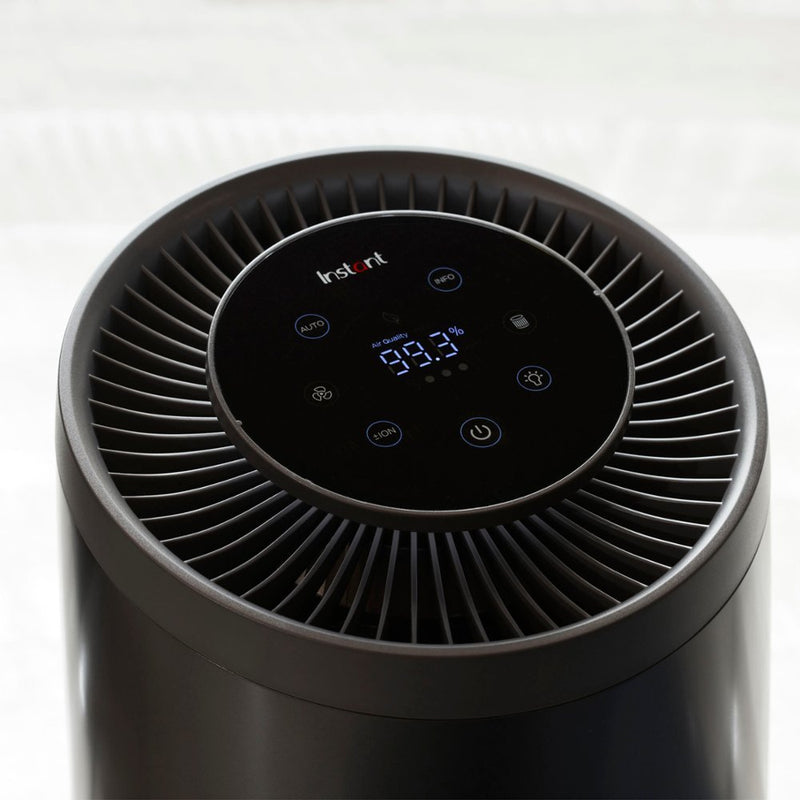 Instant HEPA Quiet Air Purifier with Plasma Ion Technology up to 1140ft2 - BLACK Like New