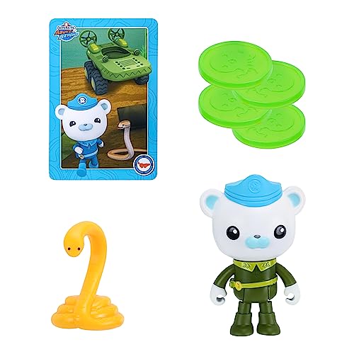 OCTONAUTS GUP-K SWAMP SPEEDER TOY CAPTAIN BARNACLES FIGURE 61164 - Yellow - Like New