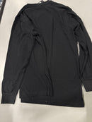 PACIFIC POLO CLUB MEN'S LONG SLEEVE T-SHIRT - SIZE: MEN XL - BLACK - Brand New