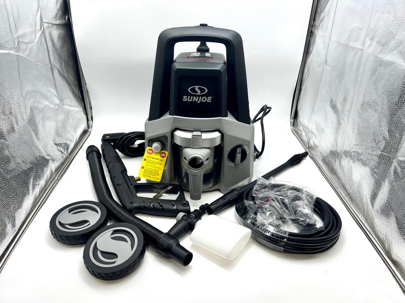 Sun Joe Electric Pressure Washer, Built in Wet/Dry Vacuum System - Grey/Black Like New
