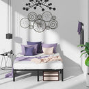 ZINUS YELENA 14 INCH METAL PLATFORM BED FRAME QUEEN - BLACK - Like New