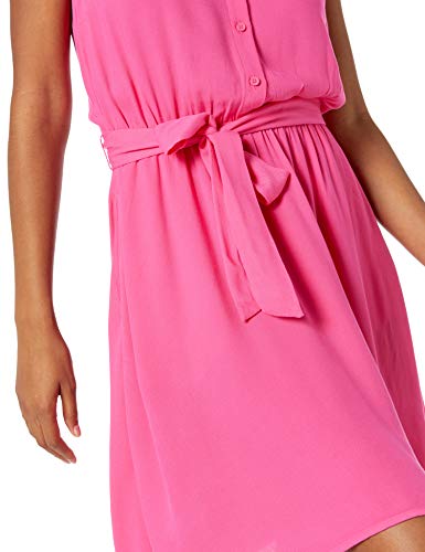 AMAZON ESSENTIALS WOMEN'S SLEEVELESS RELAXED-FIT DRESS - SIZE 2XL - HOT PINK - Brand New