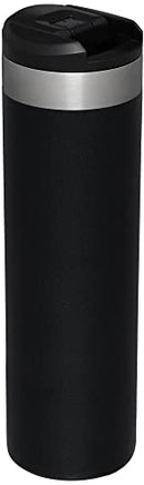STANLEY AEROLIGHT TRANSIT BOTTLE 20 OZ LOCKING LID LIGHTWEIGHT - BLACK GLIMMER - Brand New