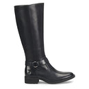 B09BN6BD78 BORN Women's Saddler Wide Shaft Black 10 M - Like New