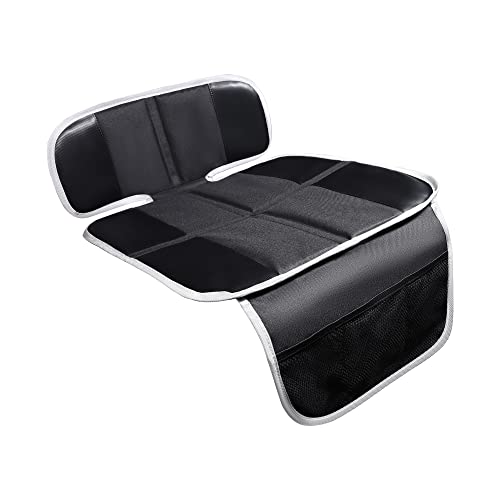 TAPHA CAR SEAT PROTECTOR FOR CHILD CAR SEAT, NON-SLIP WATERPROOF - BLACK - Like New