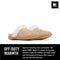 NL3655 SOREL WOMEN'S NAKISKA SLIDE II SLIPPER SIZE 10 DUSTY TAN - Like New