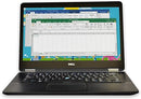 DELL LATITUDE E7470 14" 2560X1440 i7-6600U 8 512GB SSD INTEL HD GRAPHICS - BLACK Like New