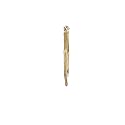 THE SAK HEXAGON SHAPED HOOP EARRINGS ONE SIZE SE0495 - GOLD - Brand New