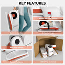 BEASTYLE SUNSONIC UNDER DESK ELLIPTICAL MACHINE, ELECTRIC ELLIPSE - WHITE - Like New