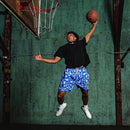GSML812S Bucketsquad Men's X NBA Officially Licensed Buckie Mesh Shorts LG - Brand New