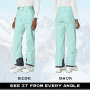 1700-60 ARCTIX WOMEN'S INSULATED SNOW PANTS 31 INCH INSEAM SIZE WOMEN'S S AZURE - Like New