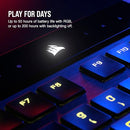 CORSAIR K100 AIR WIRELESS RGB MECHANICAL GAMING KEYBOARD - CH-913A01U-NA - BLACK - Like New