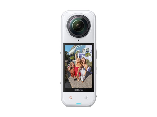 Insta360 X5, Standard Bundle, Satin White Limited Edition, No MicroSD Card